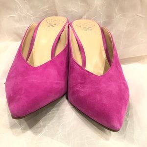 Vince Camuto Berodie, suede, mule/pump.